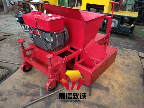 手動型瀝青砂攔水帶機