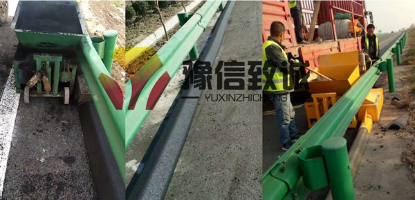 瀝青砂攔水帶機施工圖