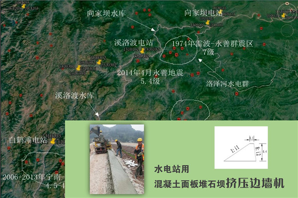水電站用混凝土路沿滑模機