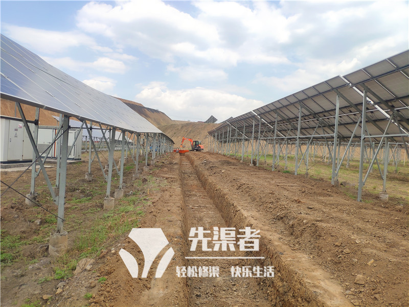 混凝土澆注機土槽開挖