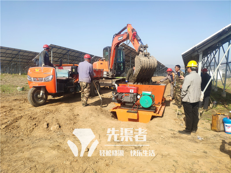 混凝土澆注機現場上料